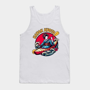 Kayaking geisha Tank Top